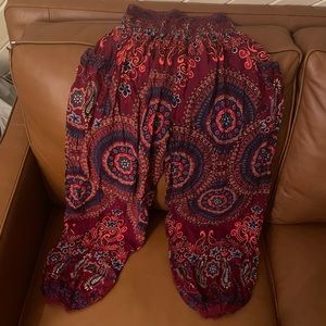 Boho hippy pants